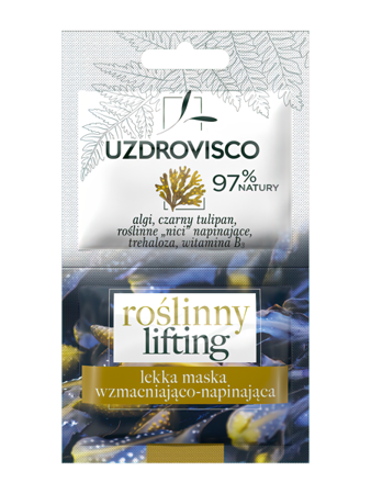 UZDROVISCO -  Uzdrovisco Roślinny lifting Lekka maska wzmacniająco-napinająca